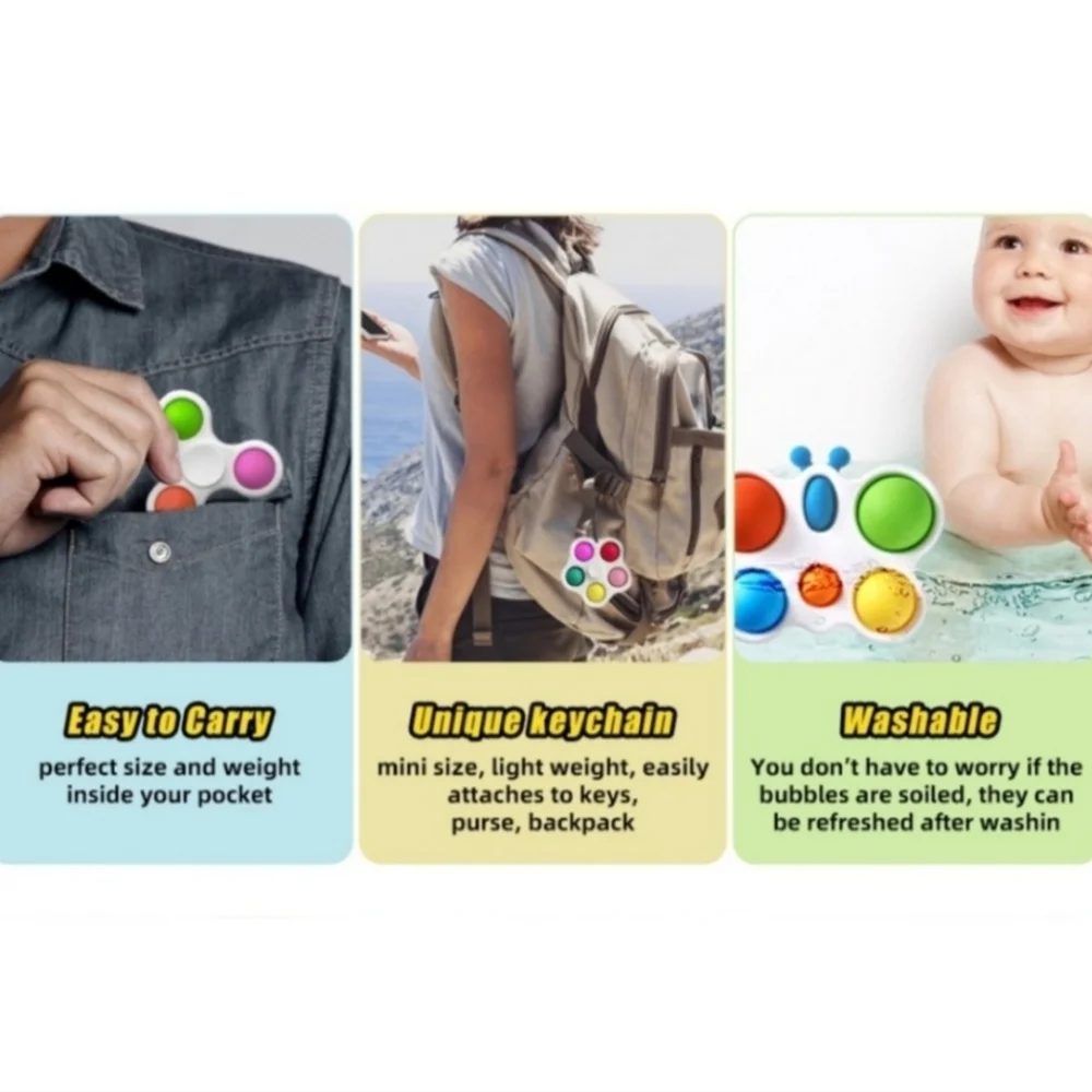 NEW 7 Pack Fidget Toys for Toddlers